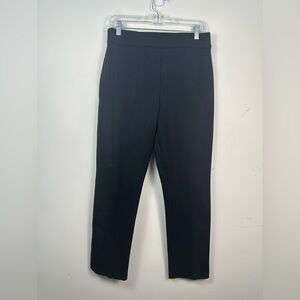 SPANX Black Ponte Essential Straight Pants Size Large EUC